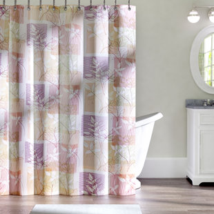 Purple Shower Curtains You Ll Love Wayfair Royster Single Shower Curtain