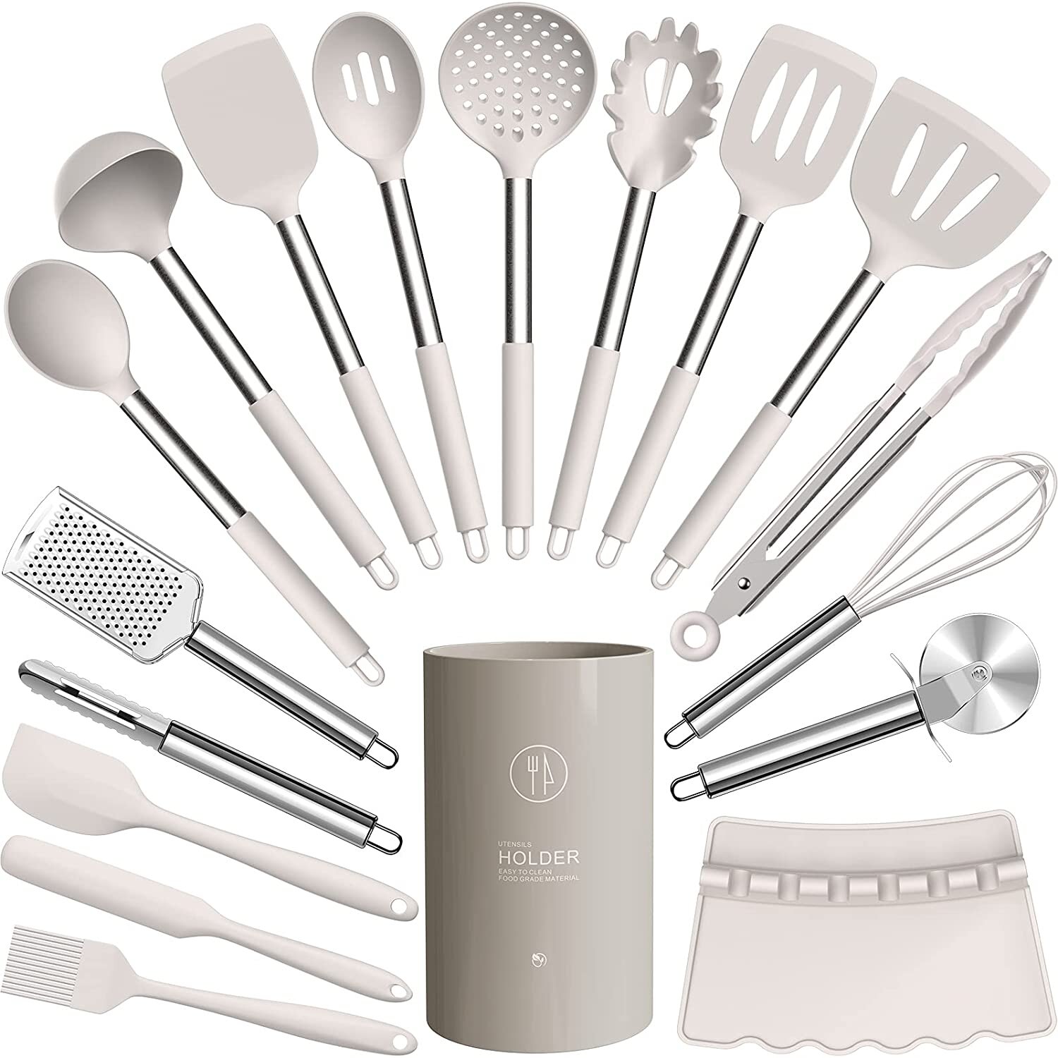 Ruya Company Silicone 18 Piece Kitchen Utensils Set Wayfair