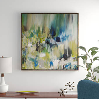 Langley Street Summer Pond Ii Picture Frame Oil Painting Print