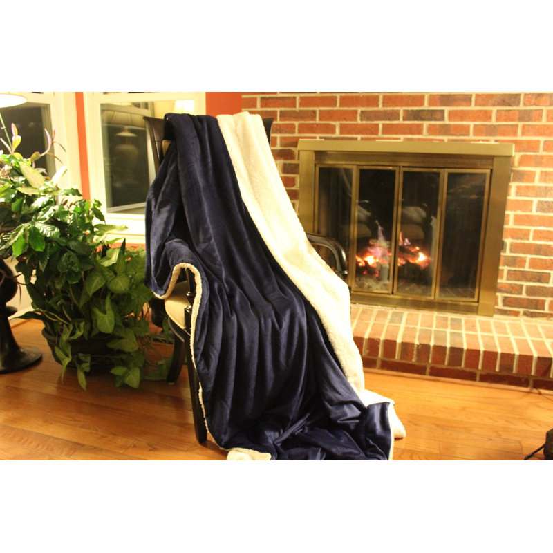 Tache Home Fashion Warm Super Soft Sherpa Winter Night Micro