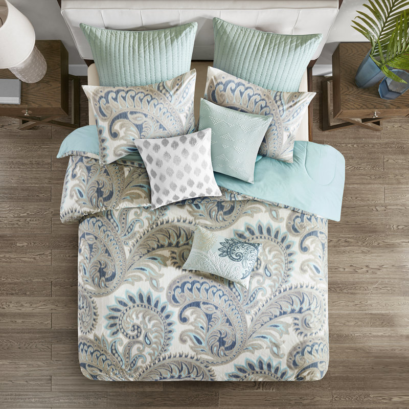 Three Posts Lewes Comforter Set Reviews Wayfair