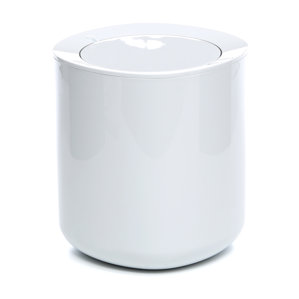 White Bathroom Garbage Cans modern trash cans + wastebaskets | allmodern White Bathroom Garbage Cans modern trash cans + wastebaskets | allmodern
