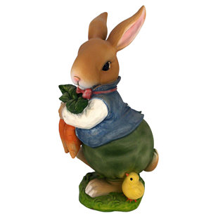 Concrete Rabbit Statues Wayfair