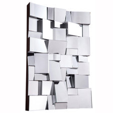 Geometric Wall Mirror modern wall accents | allmodern Geometric Wall Mirror modern wall accents | allmodern