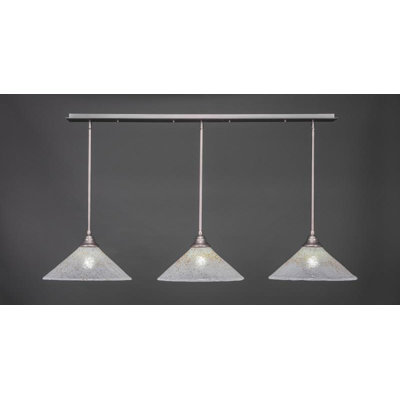 Blairstown 3 Light Kitchen Island Pendant Red Barrel Studio Finish