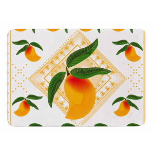 Fresh Farm Mangoes by Famenxt Bath Mat