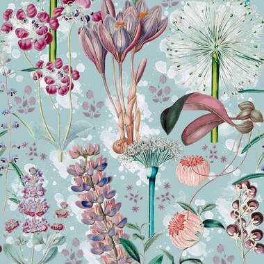 Mind The Gap Florilegium Floral Wallpaper Roll | Perigold