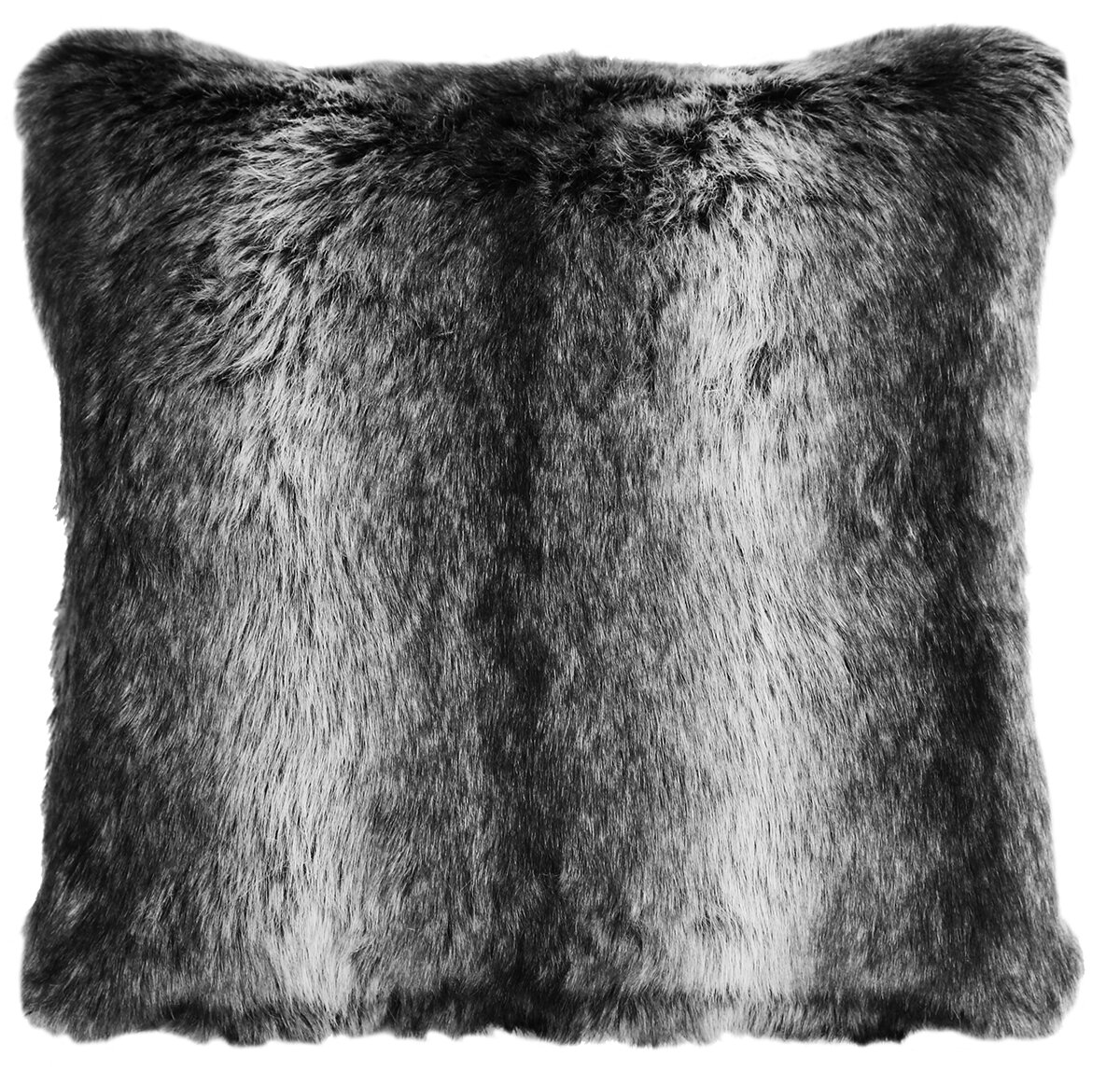 rosette fur throw pillows