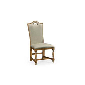 Red Barrel Studio Tyrell Bent Spindle Back Solid Wood Dining Chair Wayfair