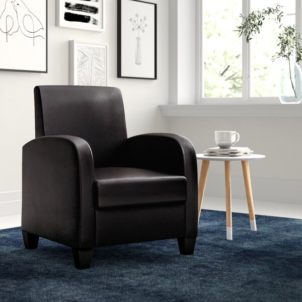 killingly faux leather armchair