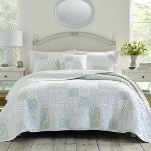 Laura Ashley Wayfair Rowen 100 Cotton Reversible Quilt By Laura Ashley Home