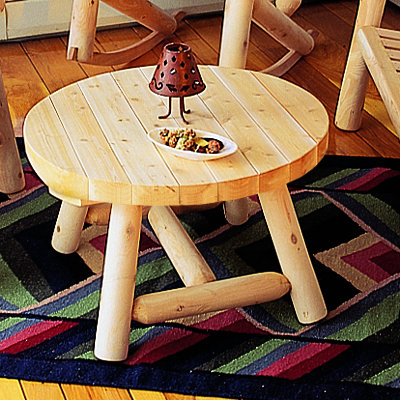 Coffee Table Rustic Natural Cedar Furniture