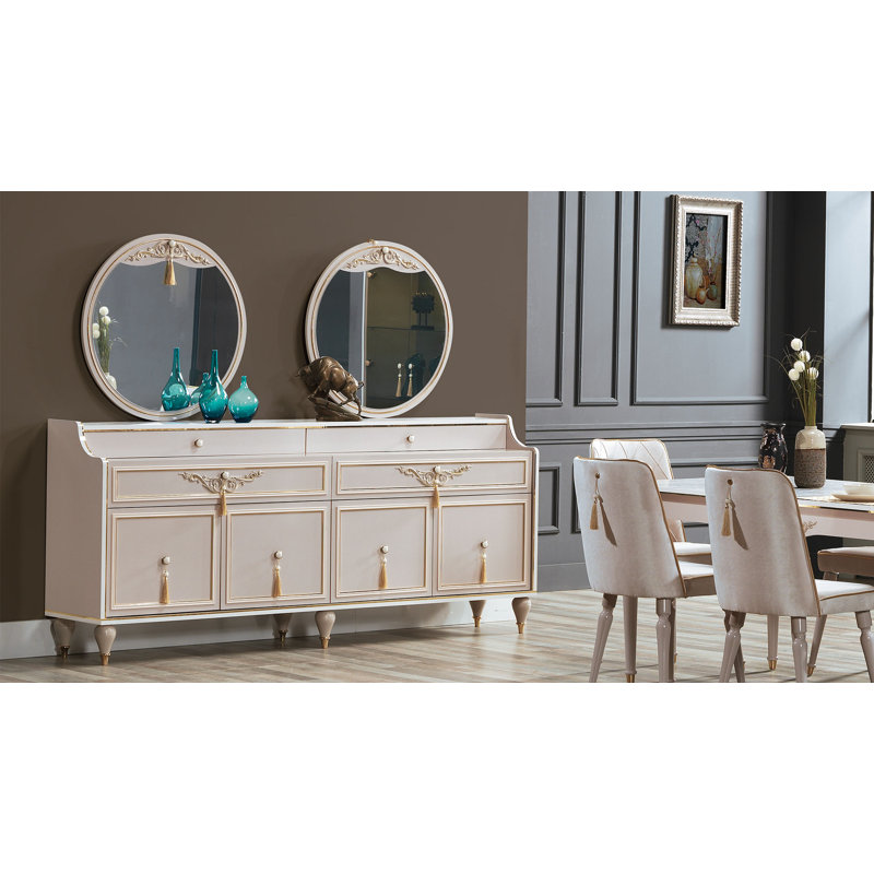 Rosdorf Park Covell 78 Wide 2 Drawer Sideboard Wayfair