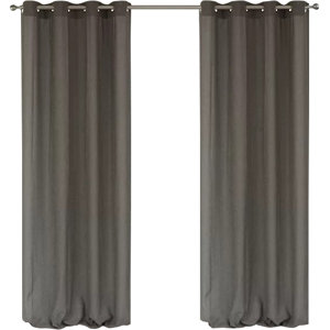 Maestro Solid Semi-Sheer Grommet Panel Pair (Set of 2)