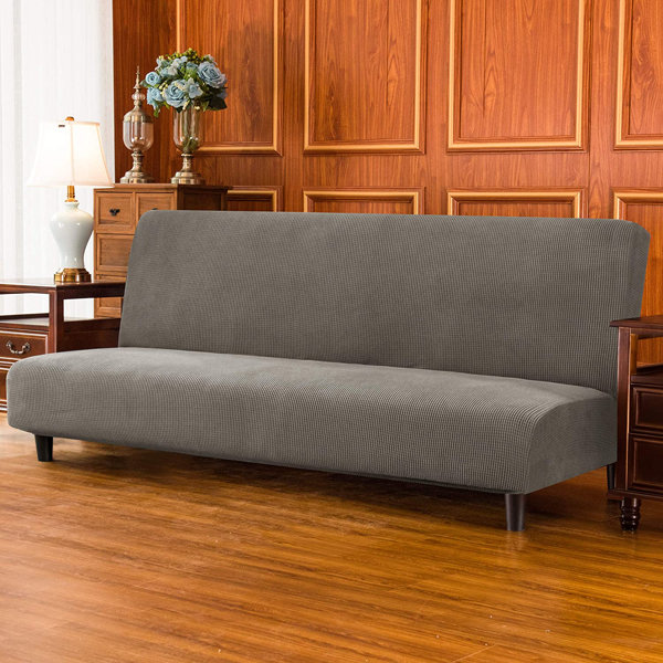 24 Colors Folding Armless Elastic Couch Lounge Sofa Cover Protector Slipcovers