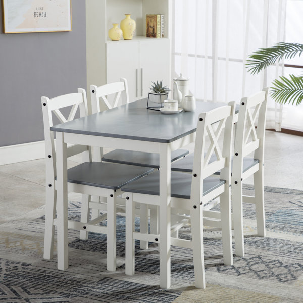 House of Hampton Danny Dining Set with 4 Chairs | Wayfair.co.uk