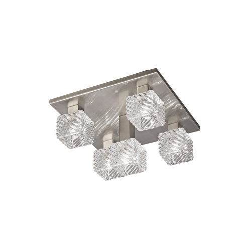 Diane 5-Light Ceiling Spotlight Fairmont Park Fixture Finish: Nickel