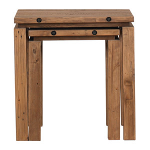 2-tlg. Satztisch-Set New York von Hazelwood Home