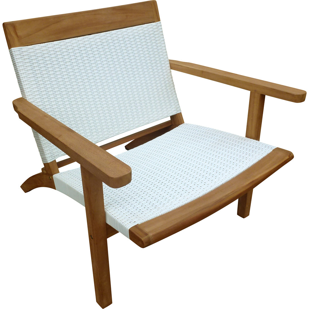 Siri Teak Patio Chair Allmodern
