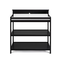 black metal changing table