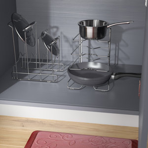 4-Tier Pan Rack Kitchenware Divider (Set of 2)