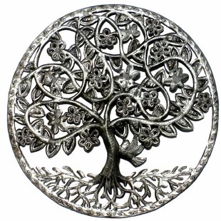 Metal Art 23.5" Wall Decor Tree of Life Celtic Design 