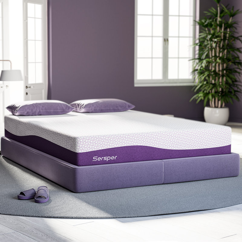 8 &10 &12 &14 Inch from Charcoal Cooling Gel Memory Foam Mattress Mattress Thickness: 12", Mattress Size: Queen