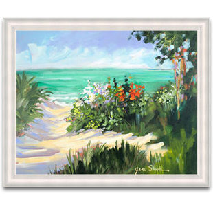 Get Art mural encadree plage Free HD