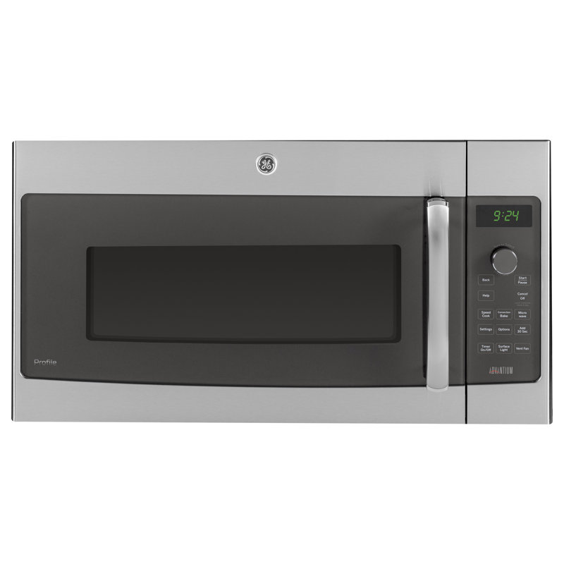 Ge Profile 30 1 7 Cu Ft Over The Range Convection Microwave With Advantium Technology Reviews Wayfair