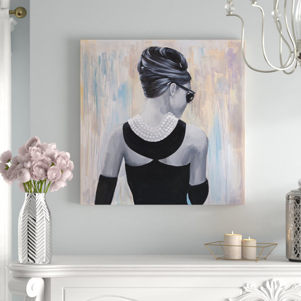 Audrey Hepburn Canvas Poster Room Decoration Wall Paiting Pictures Unframed