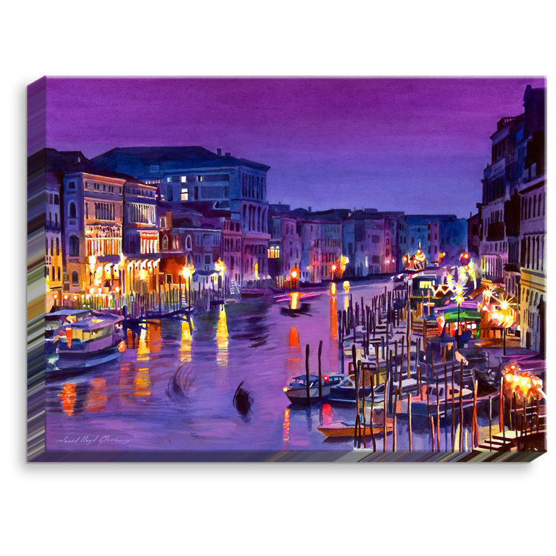 Dianochedesigns Romantic Venice Night By David Lloyd Glover