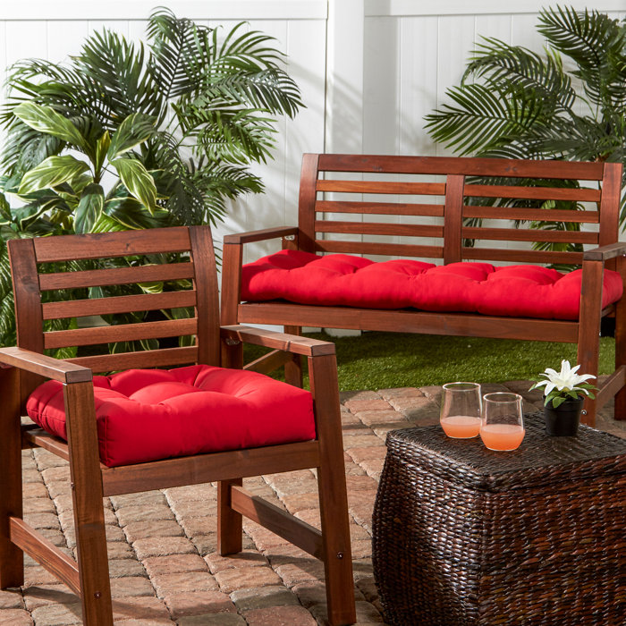 Bay Isle Home Indoor Outdoor Sunbrella Bench Cushion Reviews
