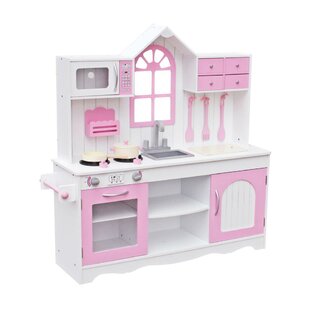 pink toddler kitchen set