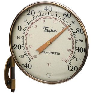 Outdoor Thermometers You Ll Love Wayfair Heritage Dial Thermometer