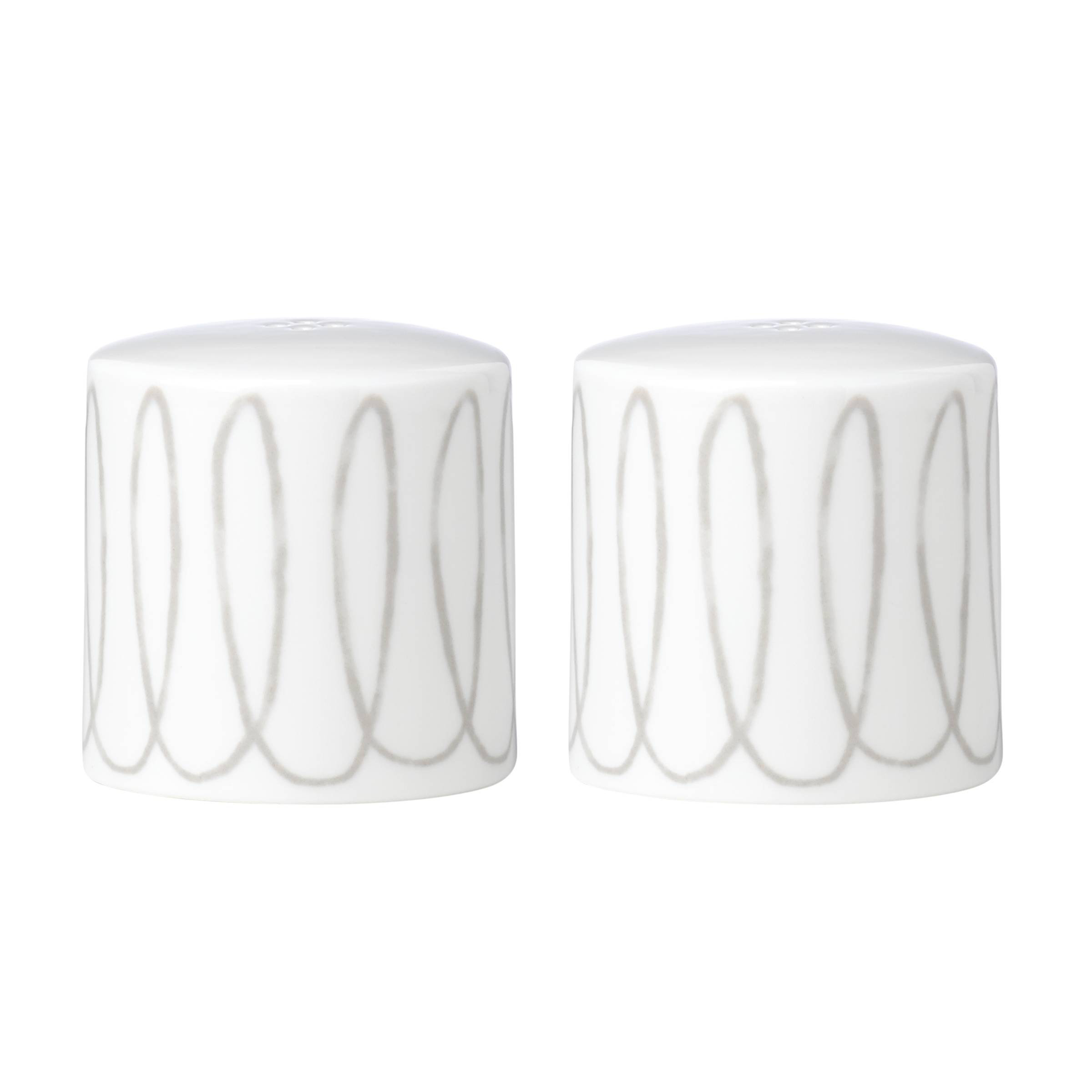 Kate Spade New York Charlotte Street Gray Salt Pepper Shakers Reviews Wayfair