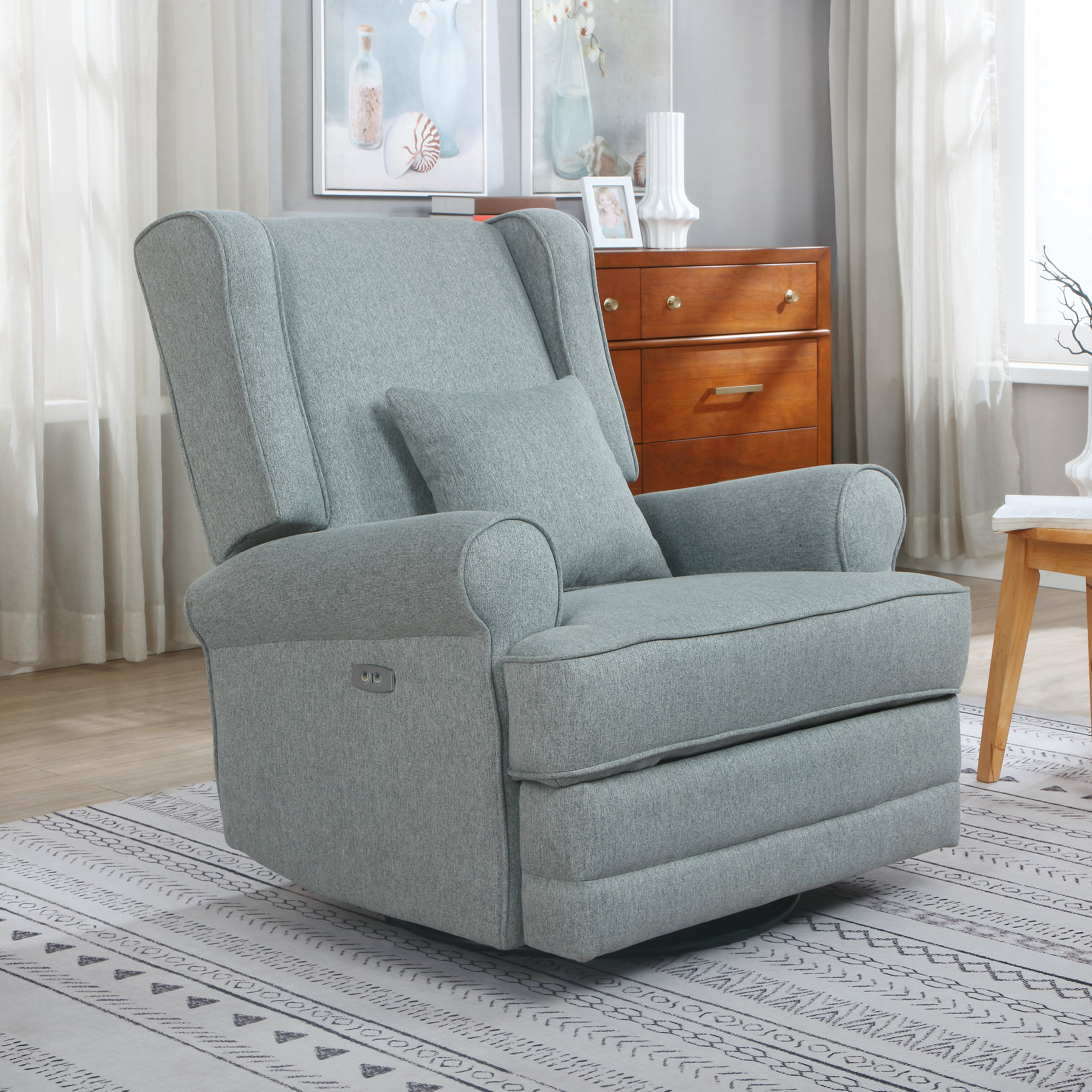 power recliner for nursery