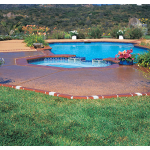 2 in. x 8 in. Let's Edge It! Decorative Plastic Brick Edging with 4 Solar Lighted Bricks