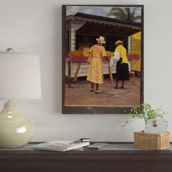 Winston Porter Miss Crystal And Pearl Oil Painting Print On