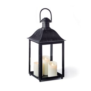 Outdoor Glass and Metal Lantern