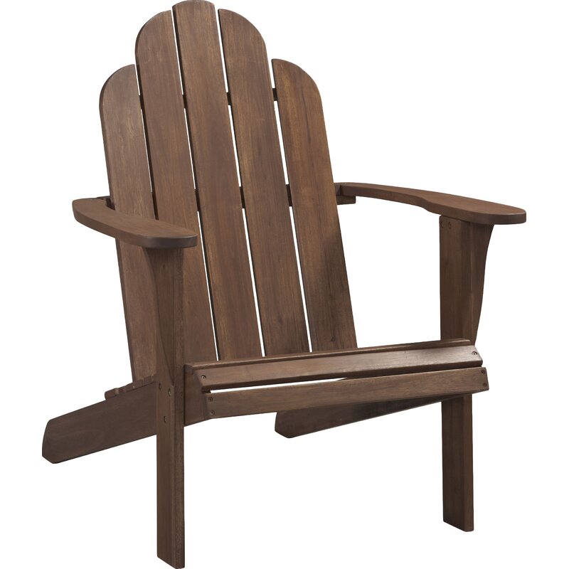 Beachcrest Home Knowlson Solid Wood Adirondack Chair Reviews