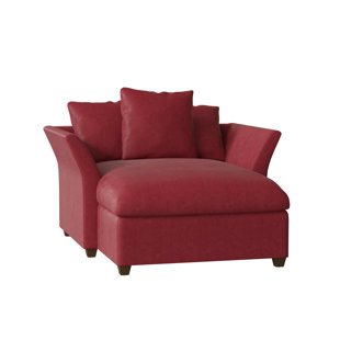 Red Chaise Lounge Wayfair Quickview