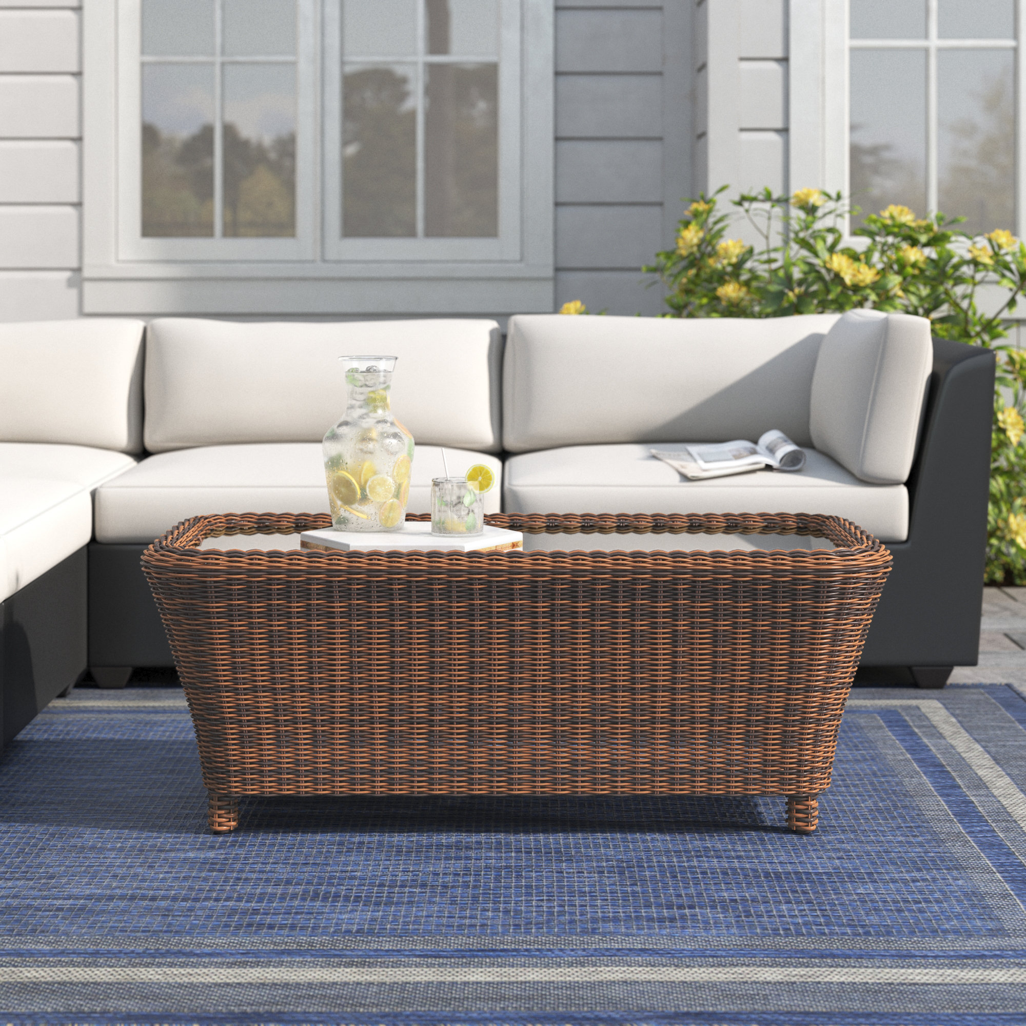 Sol 72 Outdoor™ Newcastle Coffee Table Wayfair