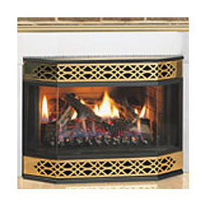 Bay Ornamental Fireplace by Napoleon