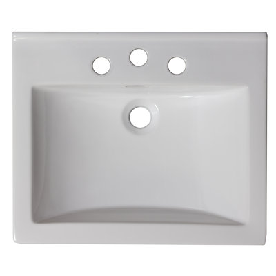 21 Single Bathroom Vanity Top American Imaginations Faucet 21 Single Bathroom Vanity Top American Imaginations Faucet