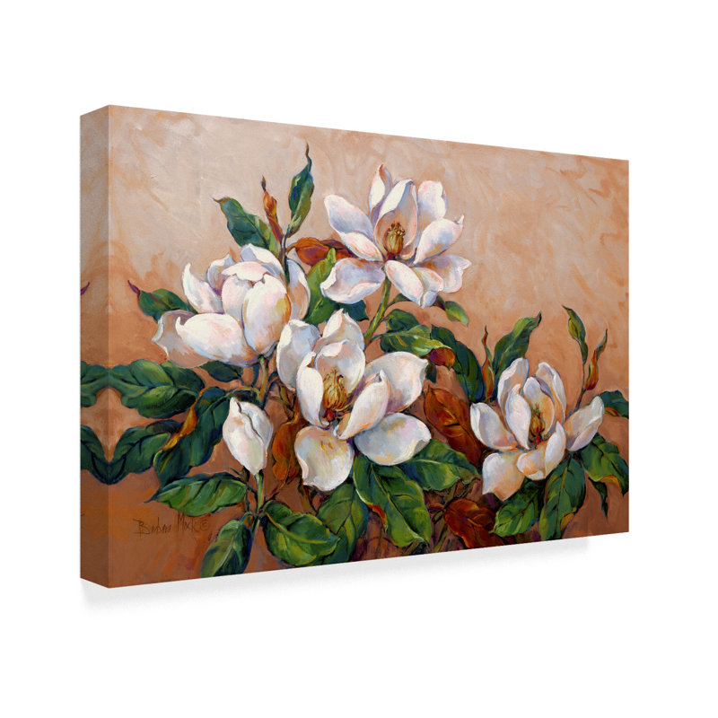 Winston Porter Magnolia Inspiration Acrylic Painting Print On