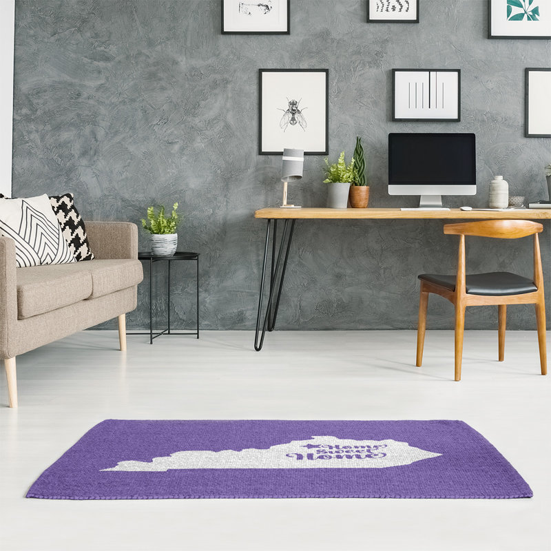 East Urban Home Home Sweet Frankfort Poly Chenille Rug Wayfair