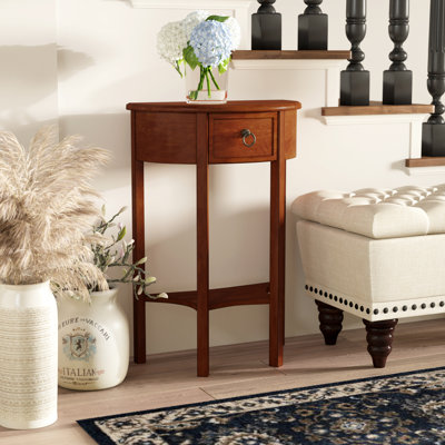 Demilune Solid Wood Hall Stand