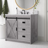 Jillian 36" Single Bathroom Vanity Set