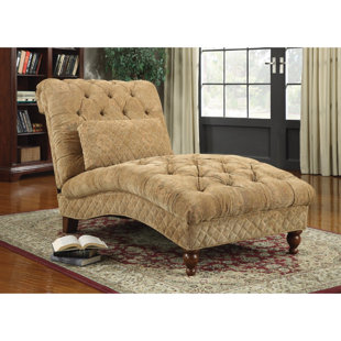 Felda Tufted Upholstered Chaise Lounge by Astoria Grand Great Reviews