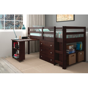Asny Twin Loft 4 Piece Bedroom Set